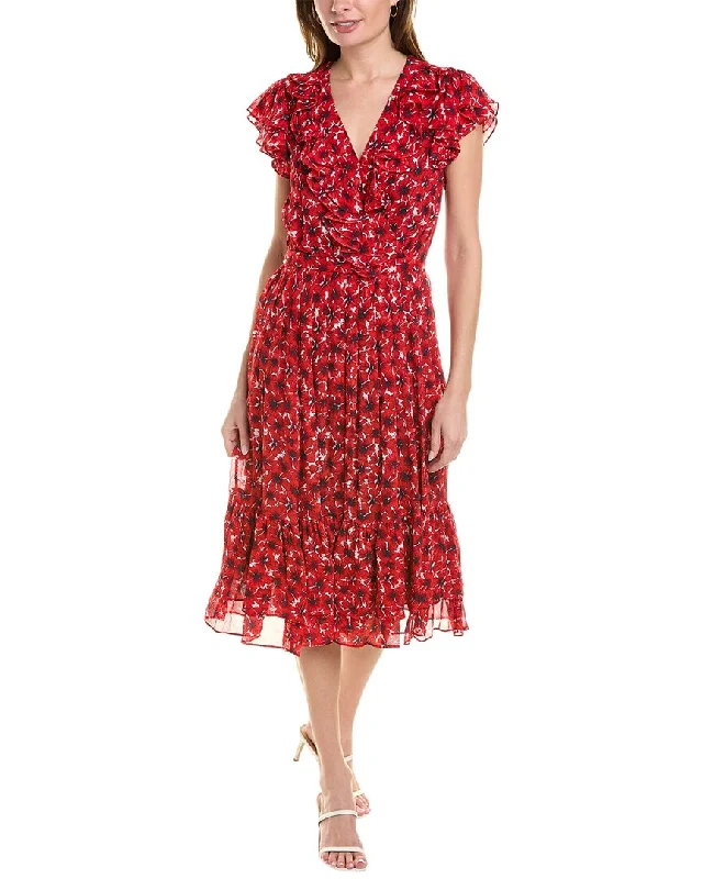 Limited Stock Brooks Brothers Poppy Midi Dress
