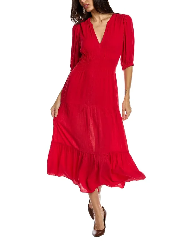 Clearance Sale ba&sh Crepe Midi Dress
