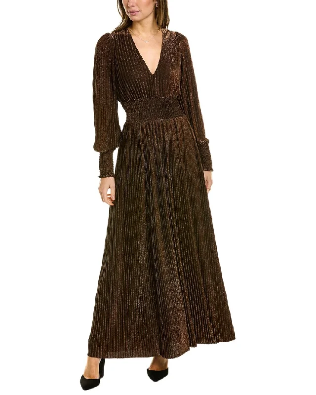 Super Sale Boden Metallic Jersey Maxi Dress