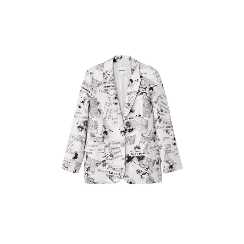 Flash Deals Desigual  Cotton Suits & Women's Blazer