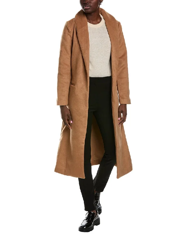 Price Rollback Femme Society Wool-Blend Coat
