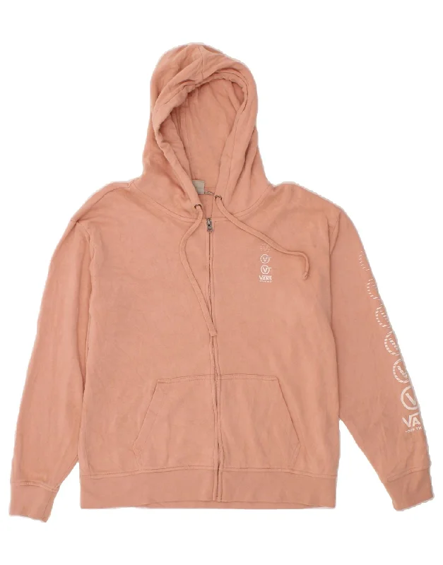 Special Savings VANS Womens Oversized Graphic Zip Hoodie Sweater UK 10 Small Pink Cotton Special Savings VANS Womens Oversized Graphic Zip Hoodie Sweater UK 10 Small Pink Cotton
