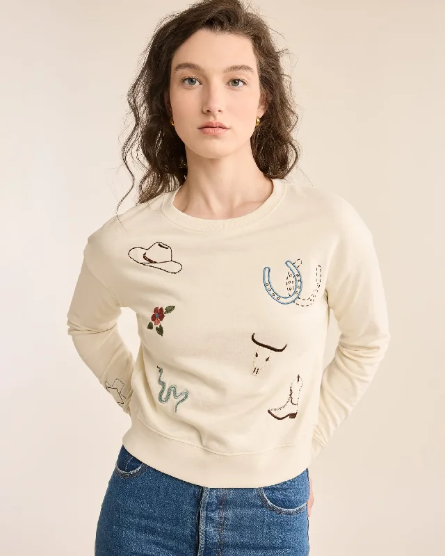 Must-Have Deals Women's Souvenir French Terry Crewneck