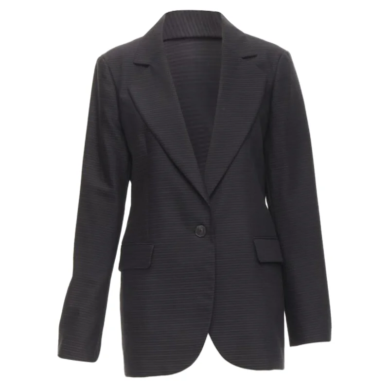 Today’s Deal Christian Dior wool silk horizontal pinstripe blazer jacket