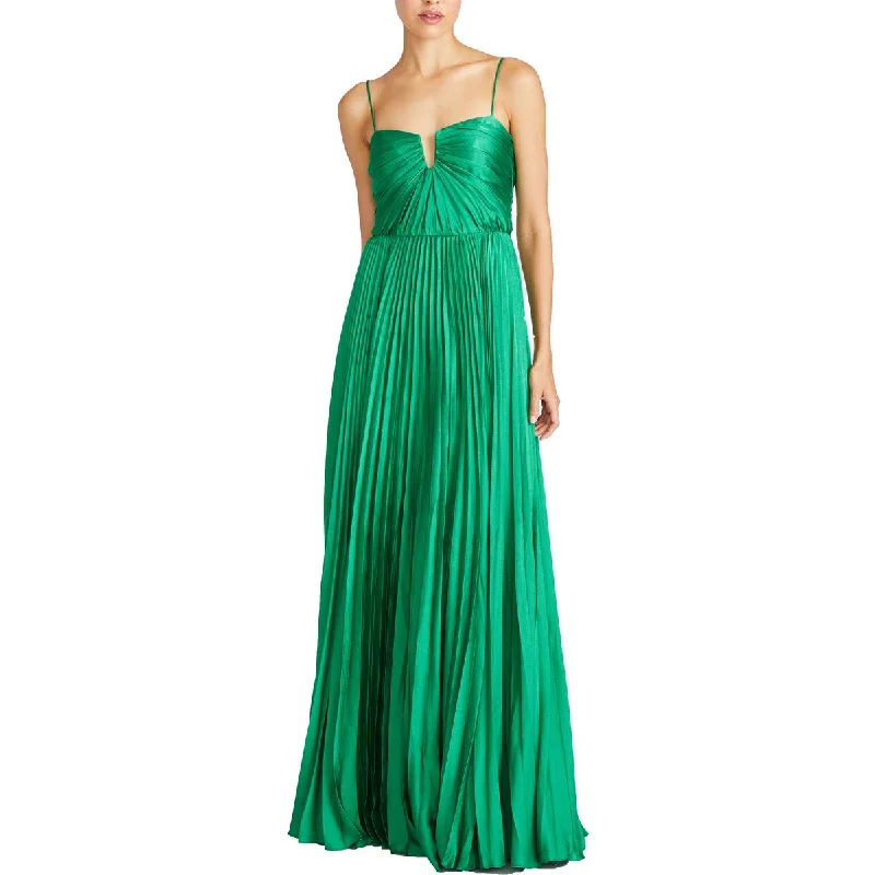 Year-End Clearance Womens Satin Full Length Evening Dress