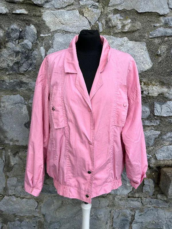 Super Sale 80s pink jacket uk 14-16