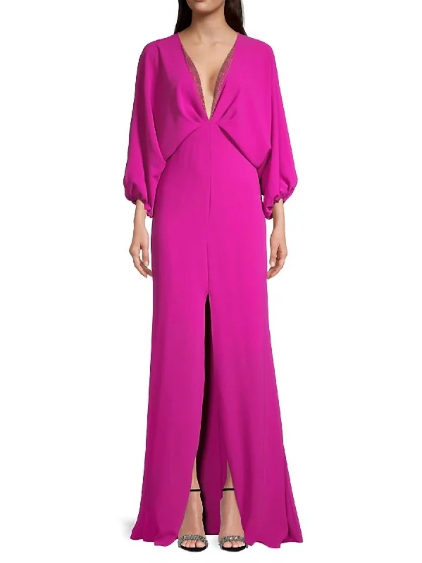 Extra Savings Gabby Gown In Magenta