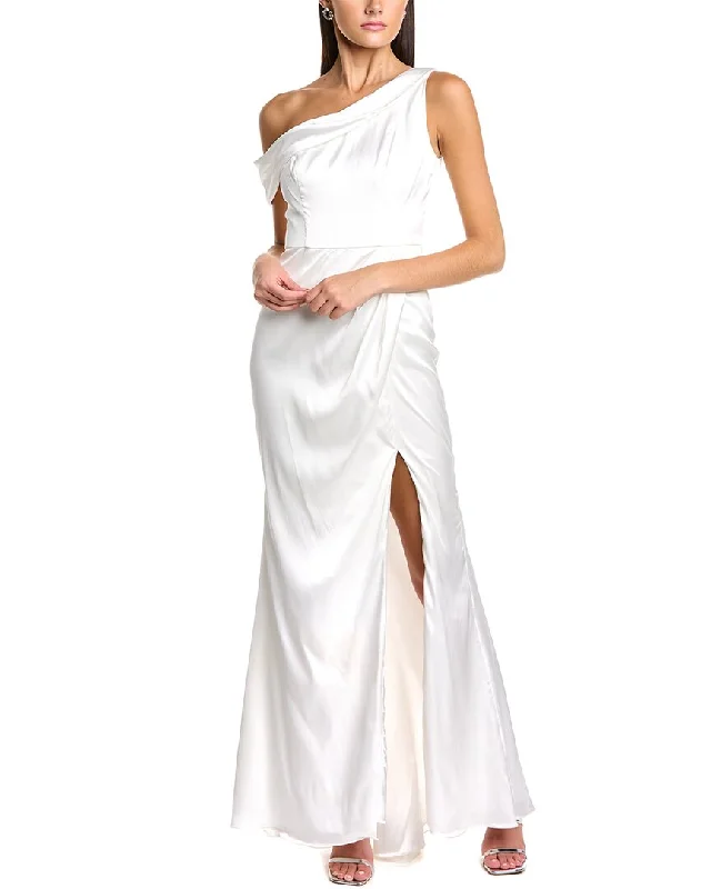 Price Cut Black by Bariano Madonna Draped Gown