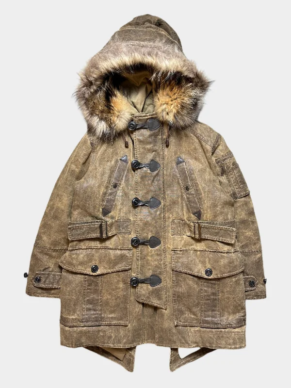 New Deals Waxed Canvas Parka
