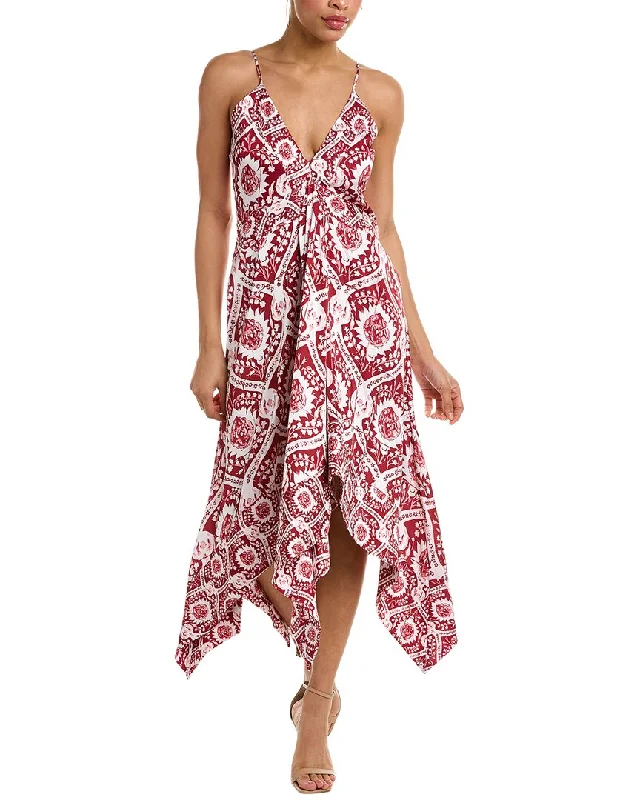 Today's Special AMUR Krista Scarf Midi Dress