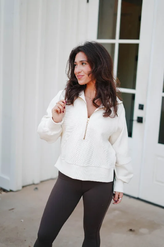 Hurry In Varley Milano Half Zip