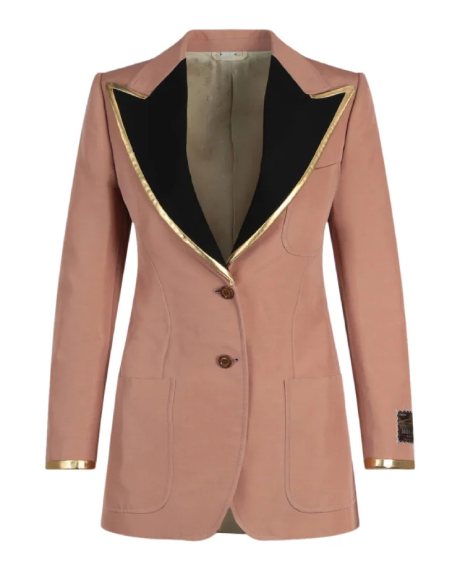 While Supplies Last Peaked Lapel Blazer