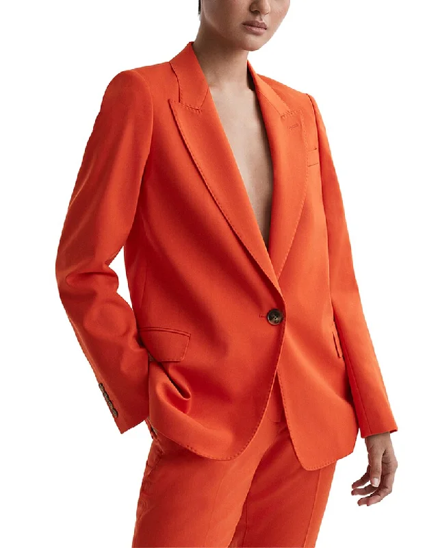 Price Reduction Reiss Celia Wool-Blend Blazer