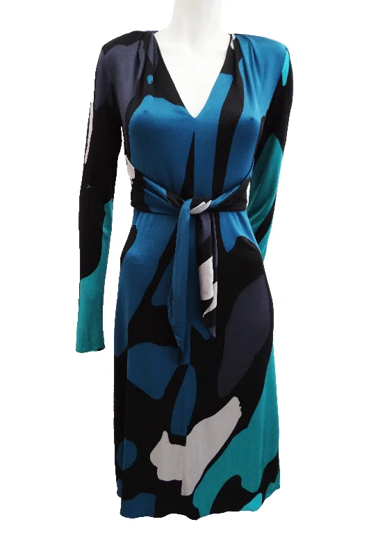 Special Offer Issa Slinky Abstract Print Dress, UK10