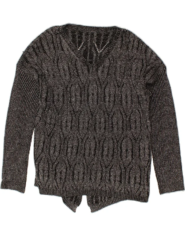 Stock Clearance VINTAGE Womens V-Neck Jumper Sweater UK 16 Large Grey Flecked Polyester Stock Clearance VINTAGE Womens V-Neck Jumper Sweater UK 16 Large Grey Flecked Polyester
