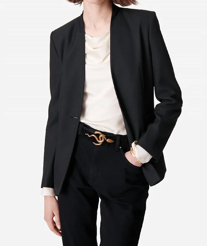 Year-End Sale Diona Jacket In Noir