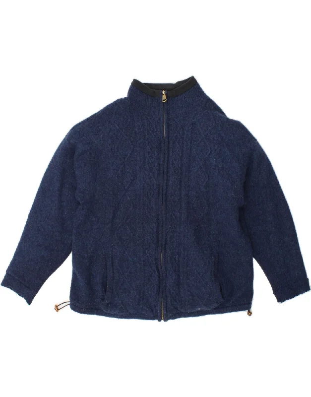 Sneak Peek Sale VINTAGE Womens Oversized Cardigan Sweater UK 18 XL Navy Blue New Wool Sneak Peek Sale VINTAGE Womens Oversized Cardigan Sweater UK 18 XL Navy Blue New Wool