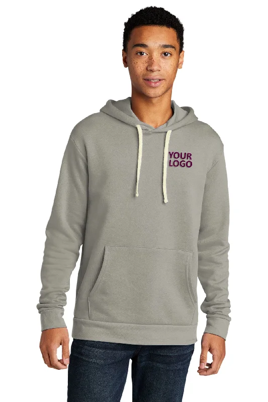 Special Discount Next Level Unisex Beach Fleece Customized Hoodies, Lead Light Gray