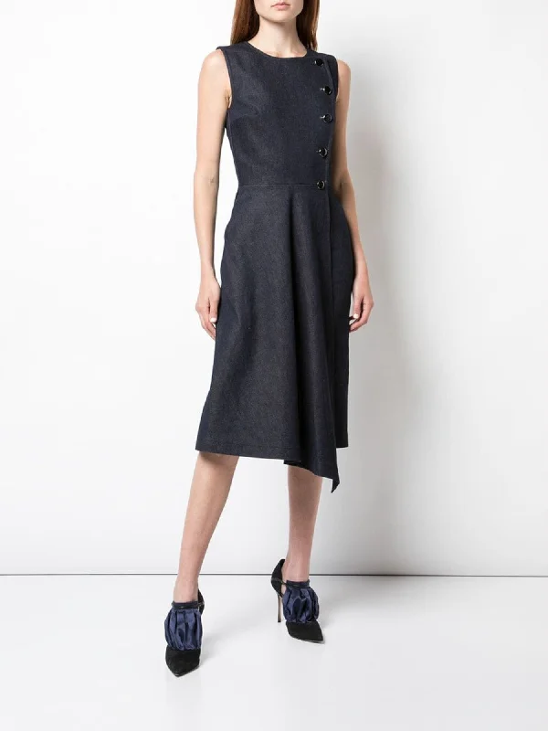 Hurry In Adam Lippes Womens Sleeveless Jewel Neck Above The Knee Wear To Work Sheath Dress Hurry In Adam Lippes Womens Sleeveless Jewel Neck Above The Knee Wear To Work Sheath Dress