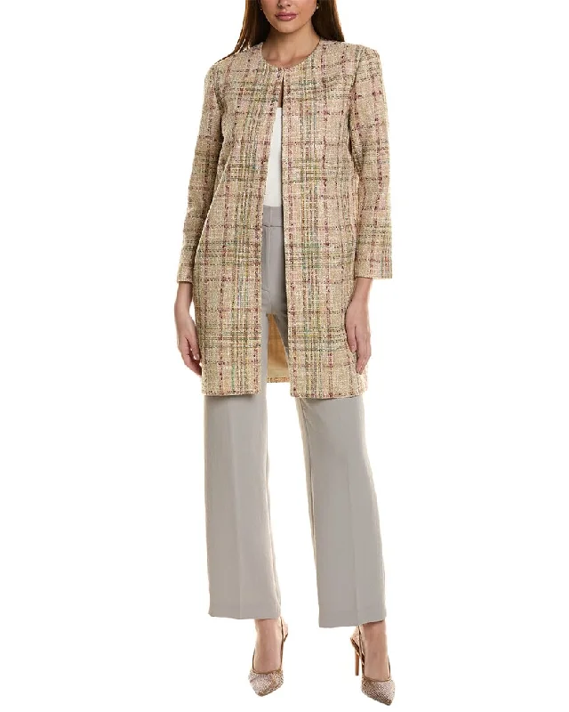 Deep Discounts ST. JOHN JACKET-GILDEDTWEEDLINED