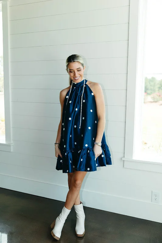 New Arrival Miriam Mini Dress - Navy