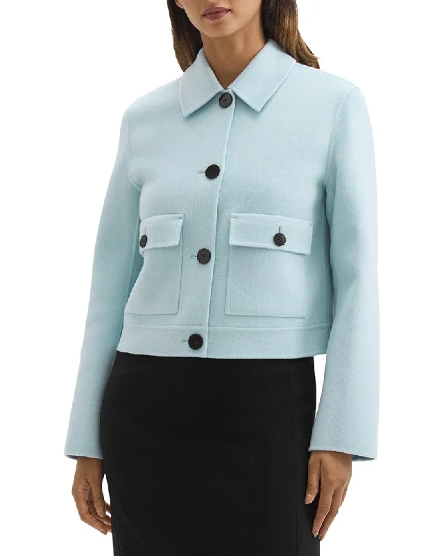 Limited Edition Theory Wool & Cashmere-Blend Jacket