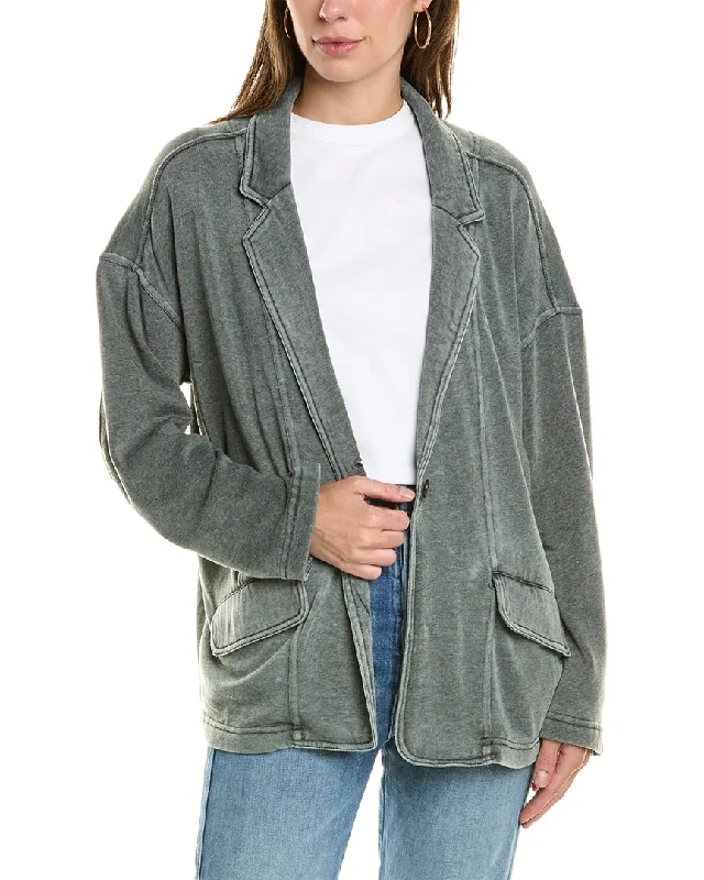 Doorbuster Deal Vintage Havana Fleece Blazer