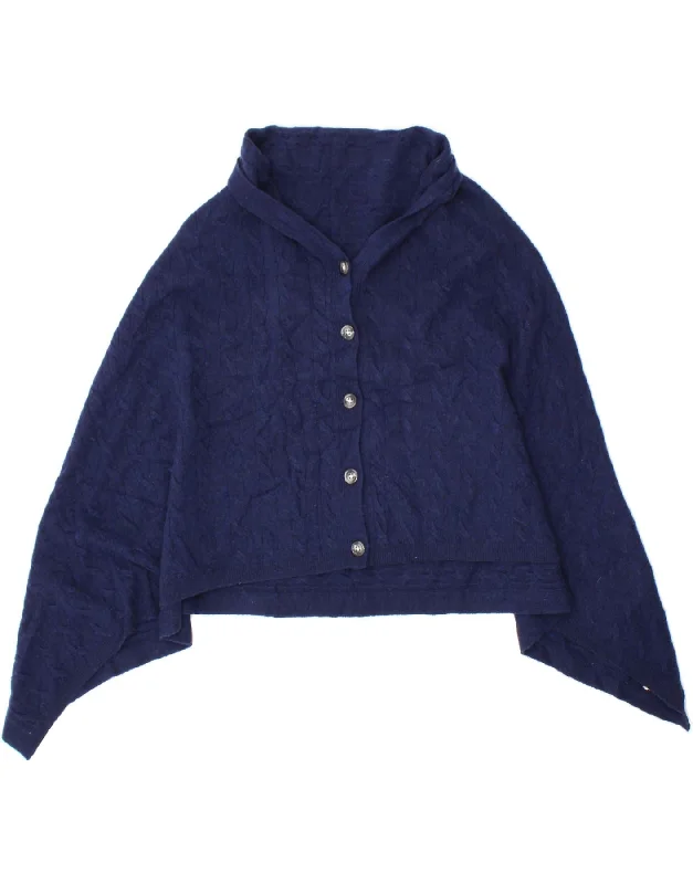 Sale Event ORVIS Womens Poncho Jumper One Size Navy Blue