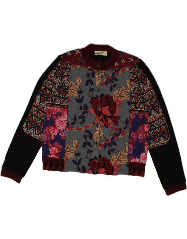 Savings Galore ALDOMARTINS Womens Cardigan Sweater UK 16 Large Multicoloured Floral