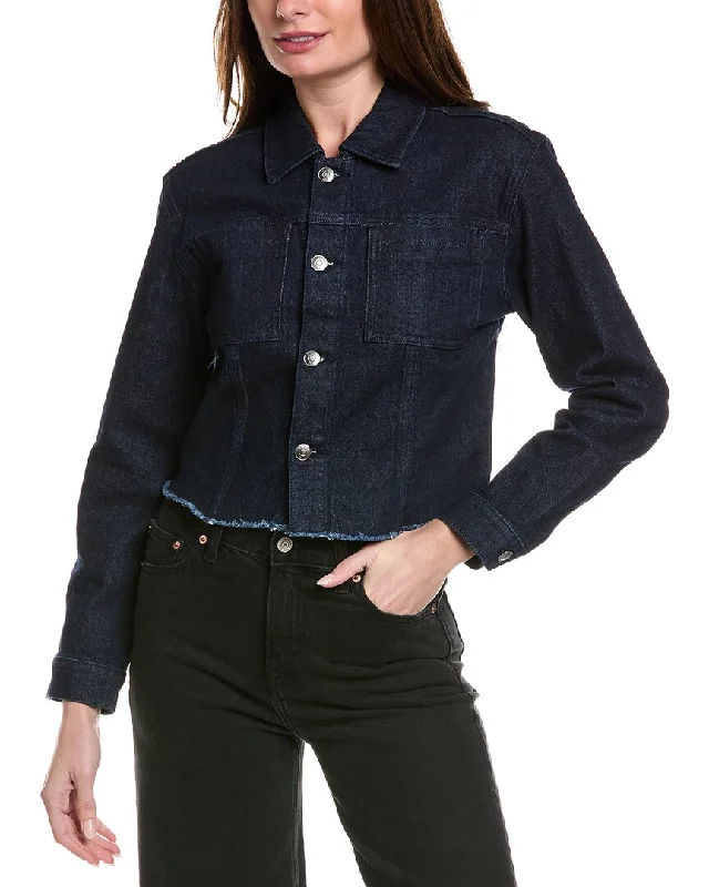 Act Now HUDSON Jeans Cropped Denim Jacket