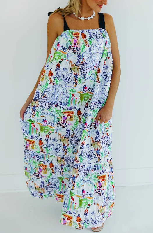 Instant Discount Cylia Maxi Dress - French Area