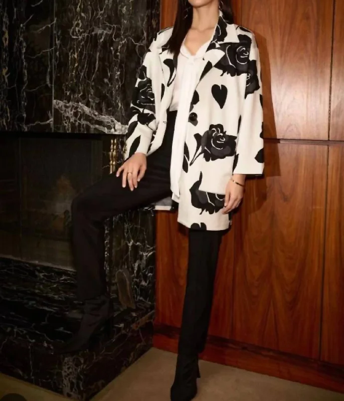 Special Savings Multi Coat In Off White Multi