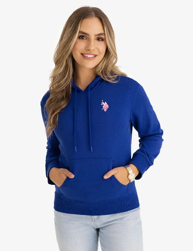 Great Deals HIGH LOW MULTI TONAL LOGO HOODIE