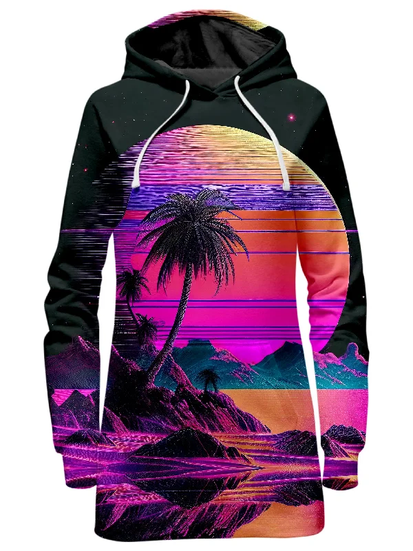 Blowout Deals Vapor Solar System Hoodie Dress