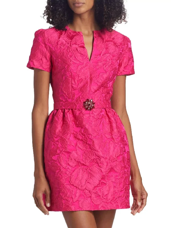 Savings Event Rue Dress In Fuchsia