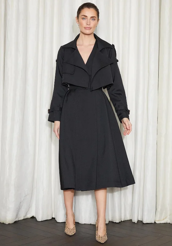 Bonus Savings Jovonna Eterna Dress & Jacket Two Piece, Black