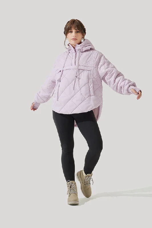 Savings Galore Pillow Packable Puffer Jacket - Orchid Ice