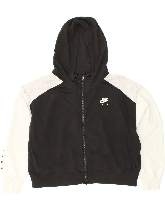 Fantastic Offers NIKE Womens Oversized Graphic Crop Zip Hoodie Sweater UK 18 XL Black Fantastic Offers NIKE Womens Oversized Graphic Crop Zip Hoodie Sweater UK 18 XL Black