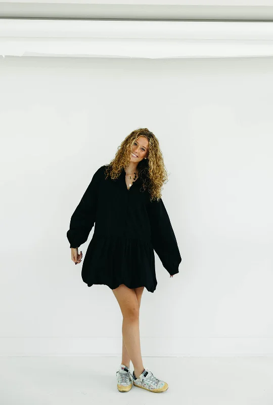 Take Advantage Sonny Mini Dress - Black