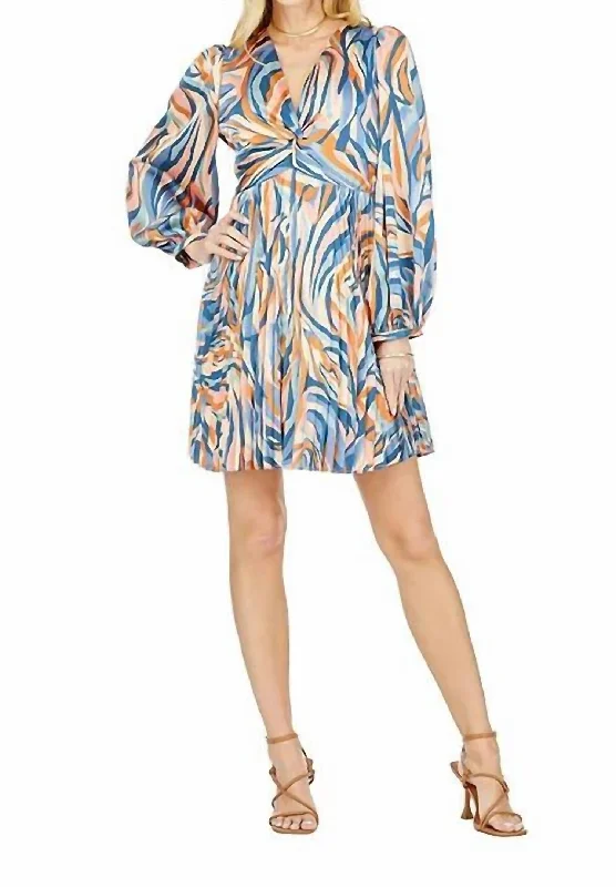 Closeout Way Boho Dress In Multi