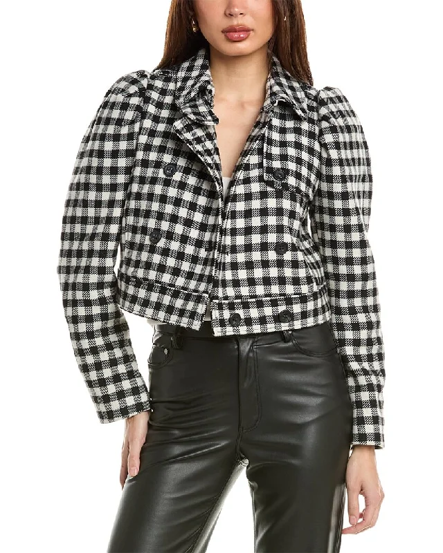 Savings Galore RED Valentino Wool & Alpaca-Blend Jacket