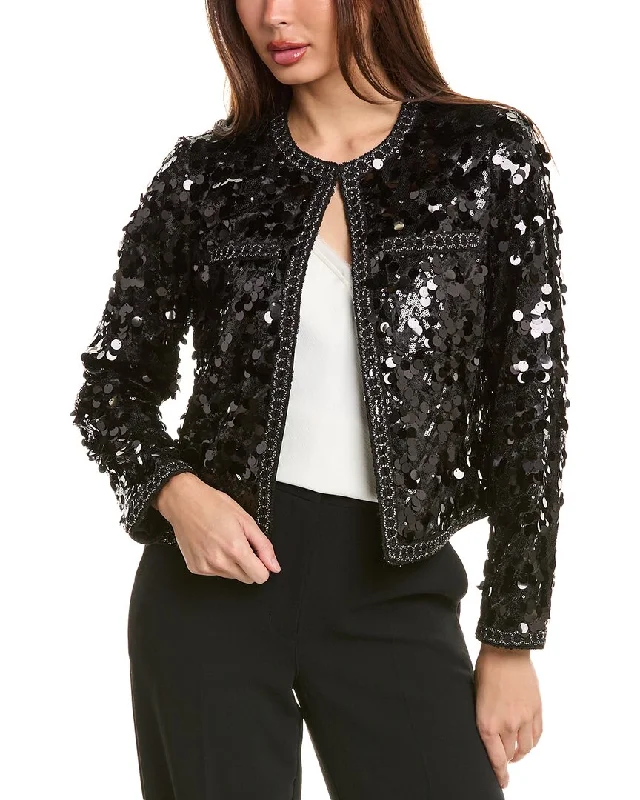 Price Blitz Anne Klein Cropped Kissing Front Jacket