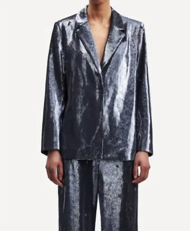 Incredible Offers Raven Blazer In Turbulence