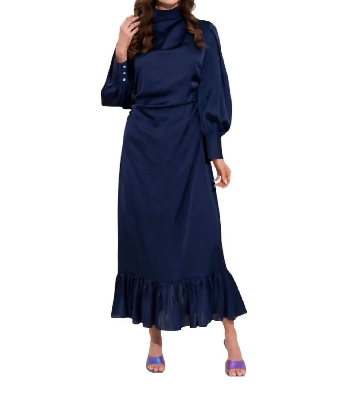 Daily Deals Parker Dress In Midnight Blue