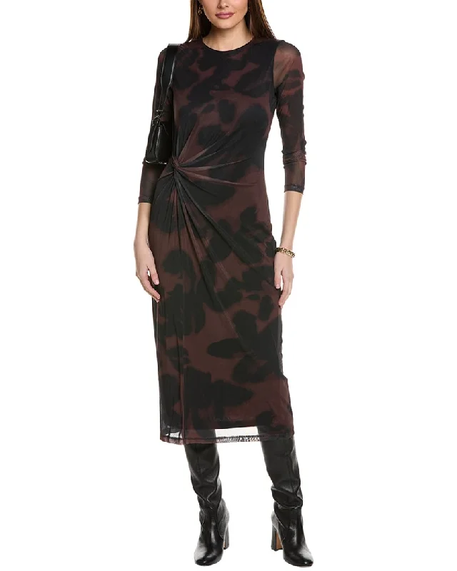 Final Markdown Kenneth Cole Knotted Midi Dress