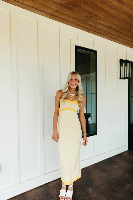 Must-Have Deals Loved By You Maxi Dress - Yellow