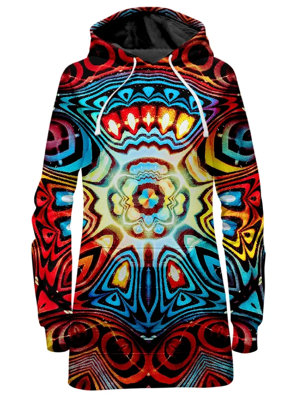 Hurry In Synaptic Hoodie Dress