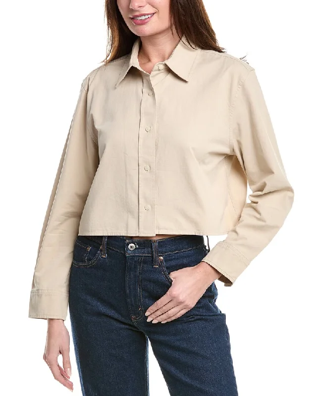Season Finale Sale Vince Cropped Shirt