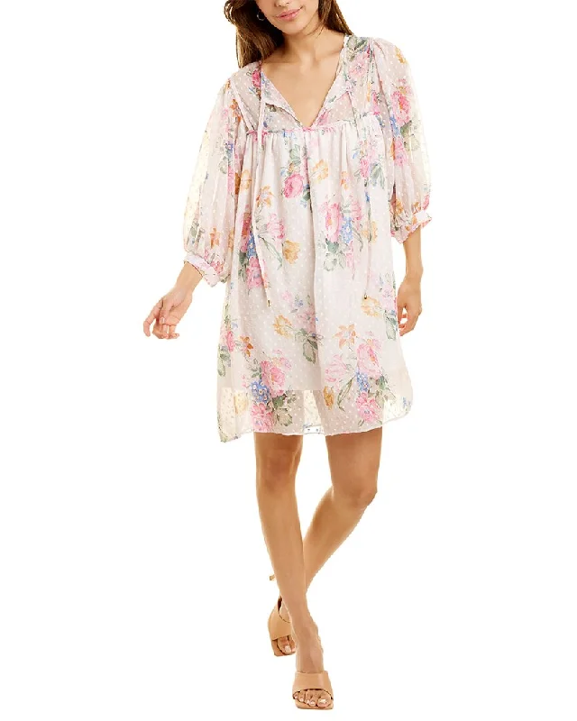 Limited Edition Beulah Swiss Dot Mini Dress