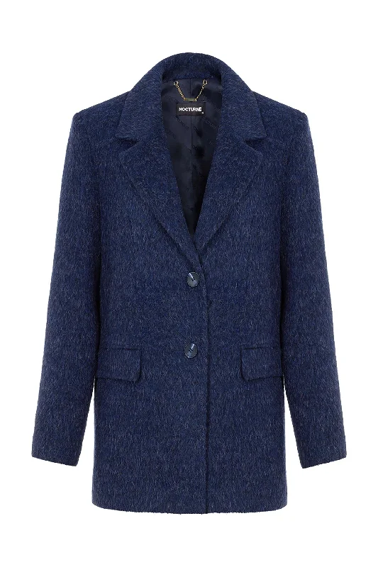 Super Deal Alpaca Blazer Jacket